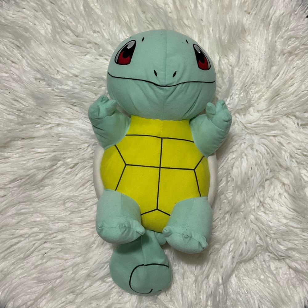Pokemon Squirtle Large 22" Plush Stuffed Animal Toy Factory Nintendo 2017